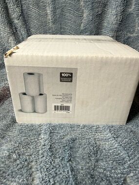Thermal Paper Roll Bulk Box - White box of 48